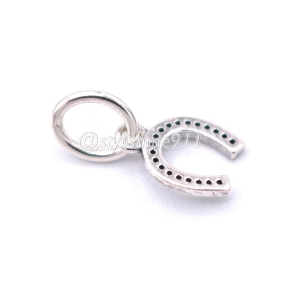 Authentic Pandora Symbol of Luck Dangle - 791306CZ - Picture 8 of 8